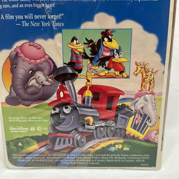 Dumbo VHS - Picture 6 of 11